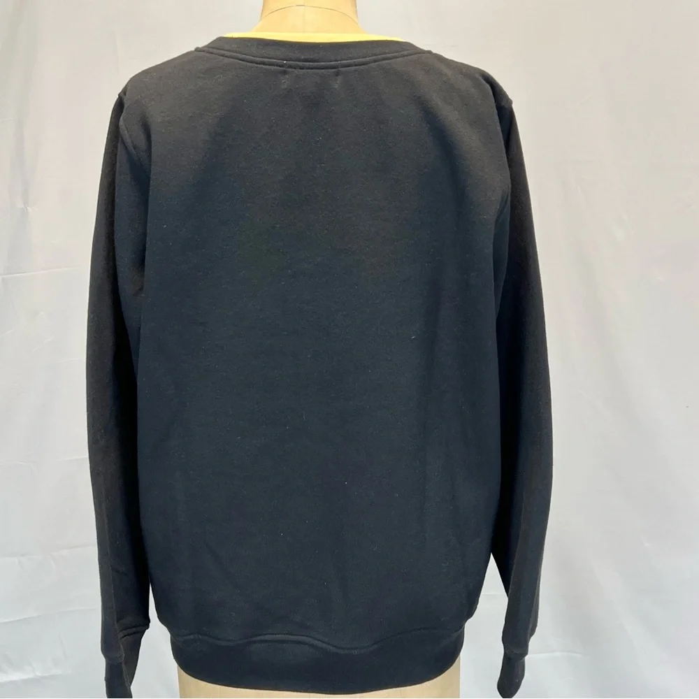 VINTAGE farmhouse‎ country rooster embroidered crewneck sweatshirt farm animals